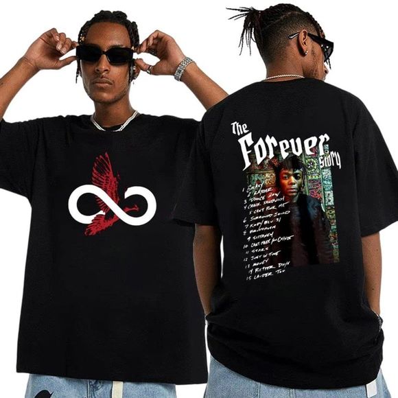 Jid The Forever Story Jid Tour 2023 Shirt 2 Sided Shirt - Picture 1 of 4